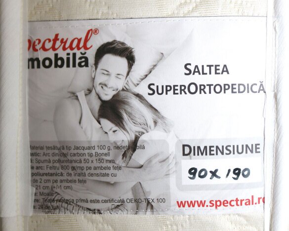 Saltea 900 x 1900 Spectral SuperOrtopedica